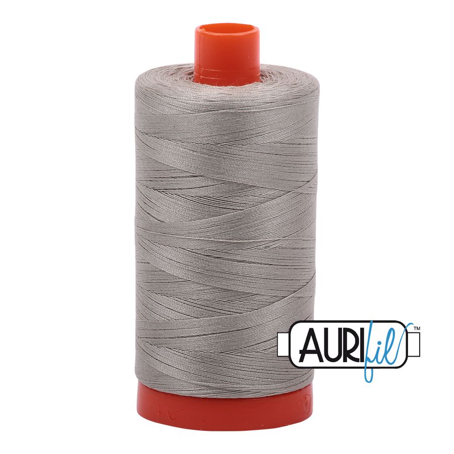 Light Grey, Aurifil, 1300m - Kawartha Quilting and Sewing LTD.