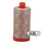 Sand, Aurifil, 1300m - Kawartha Quilting and Sewing LTD.