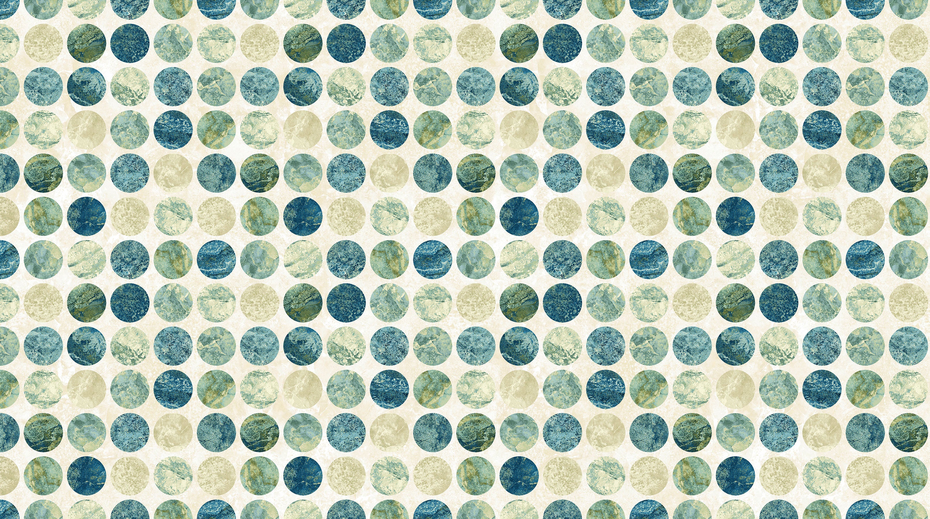 Synchronicity - Big Dots - Cream Multi - 44" Wide - Northcott