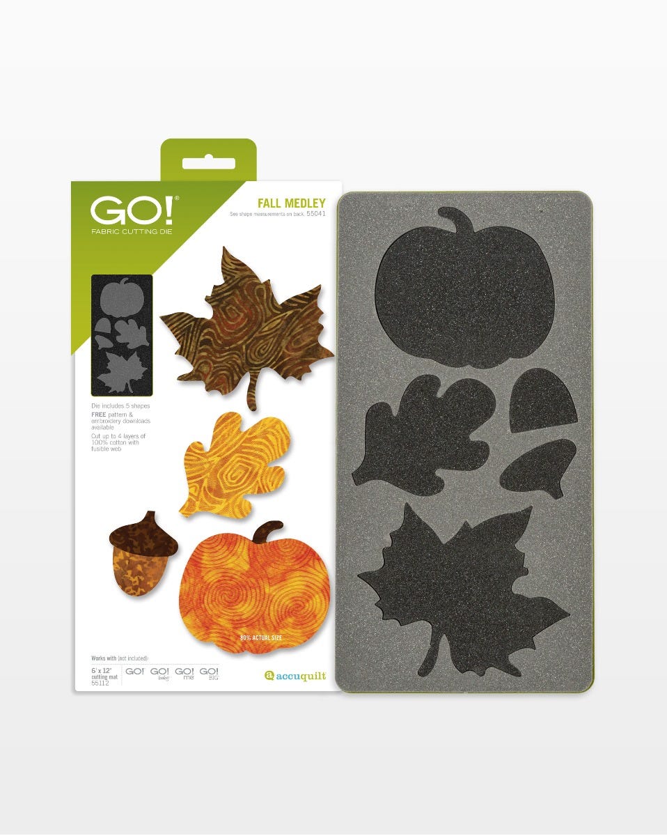 GO! Fall Medley Die (#55041)