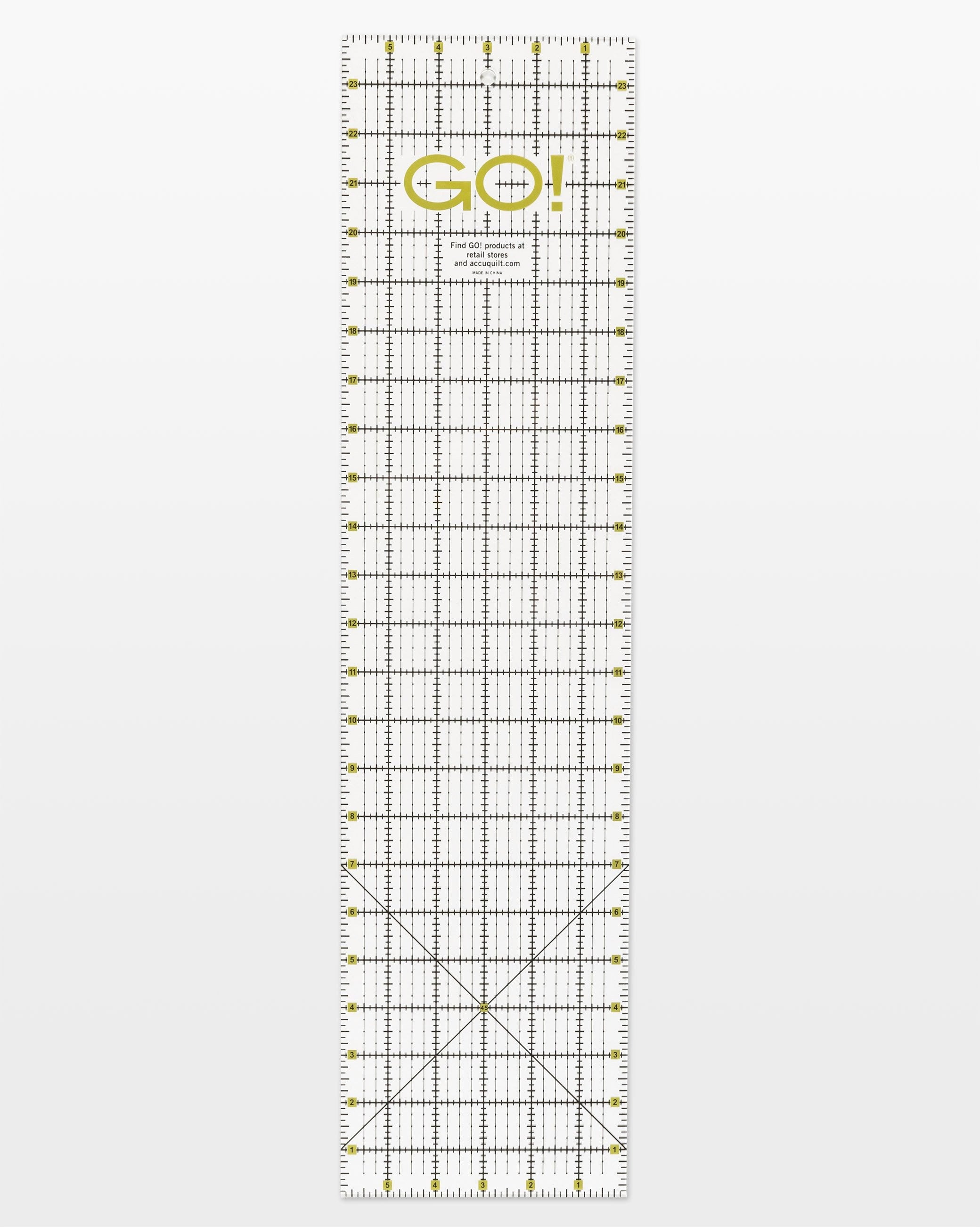 GO! Quilting Ruler - 6" x 24" (#55474)