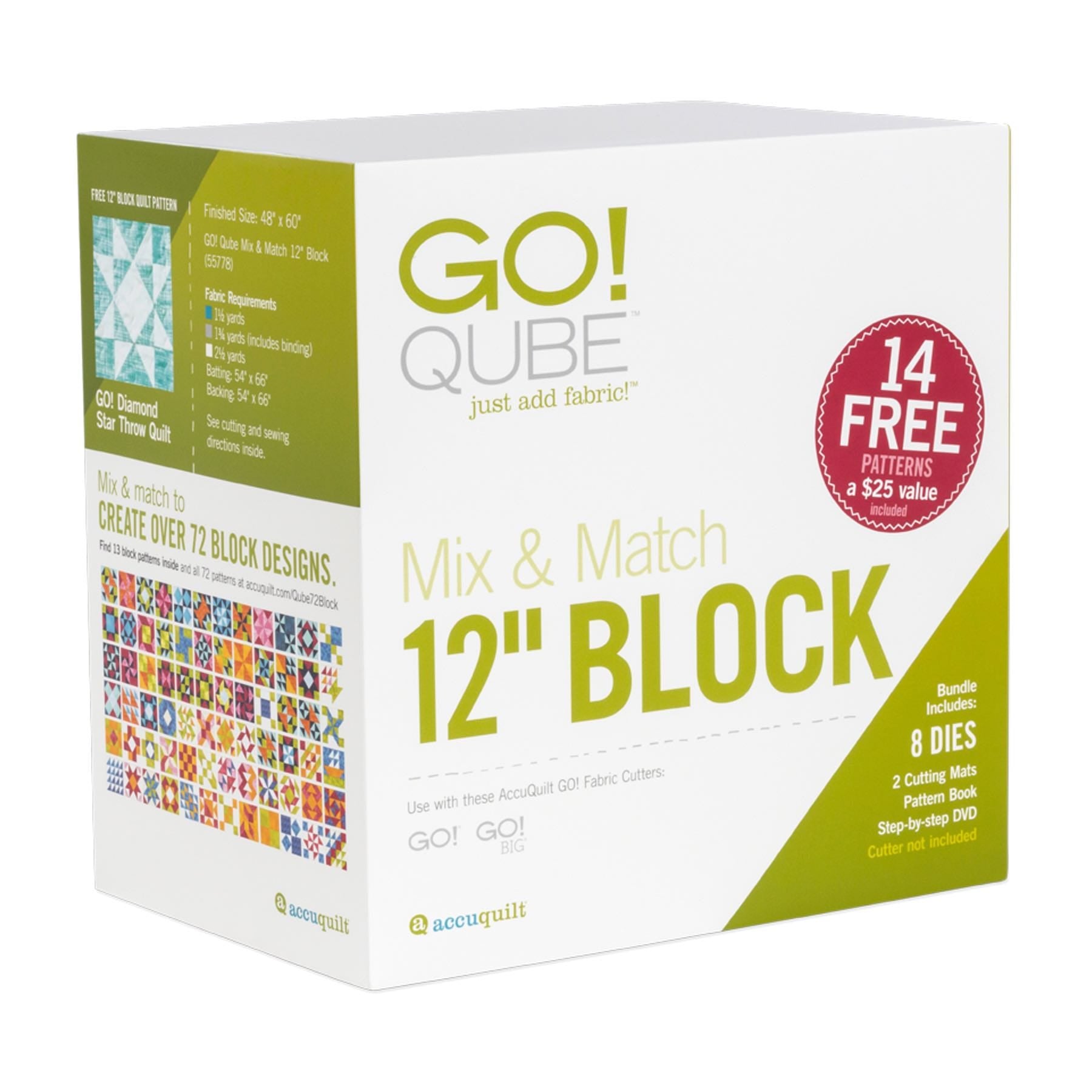 GO! Qube Mix & Match 12" Block (#55778)