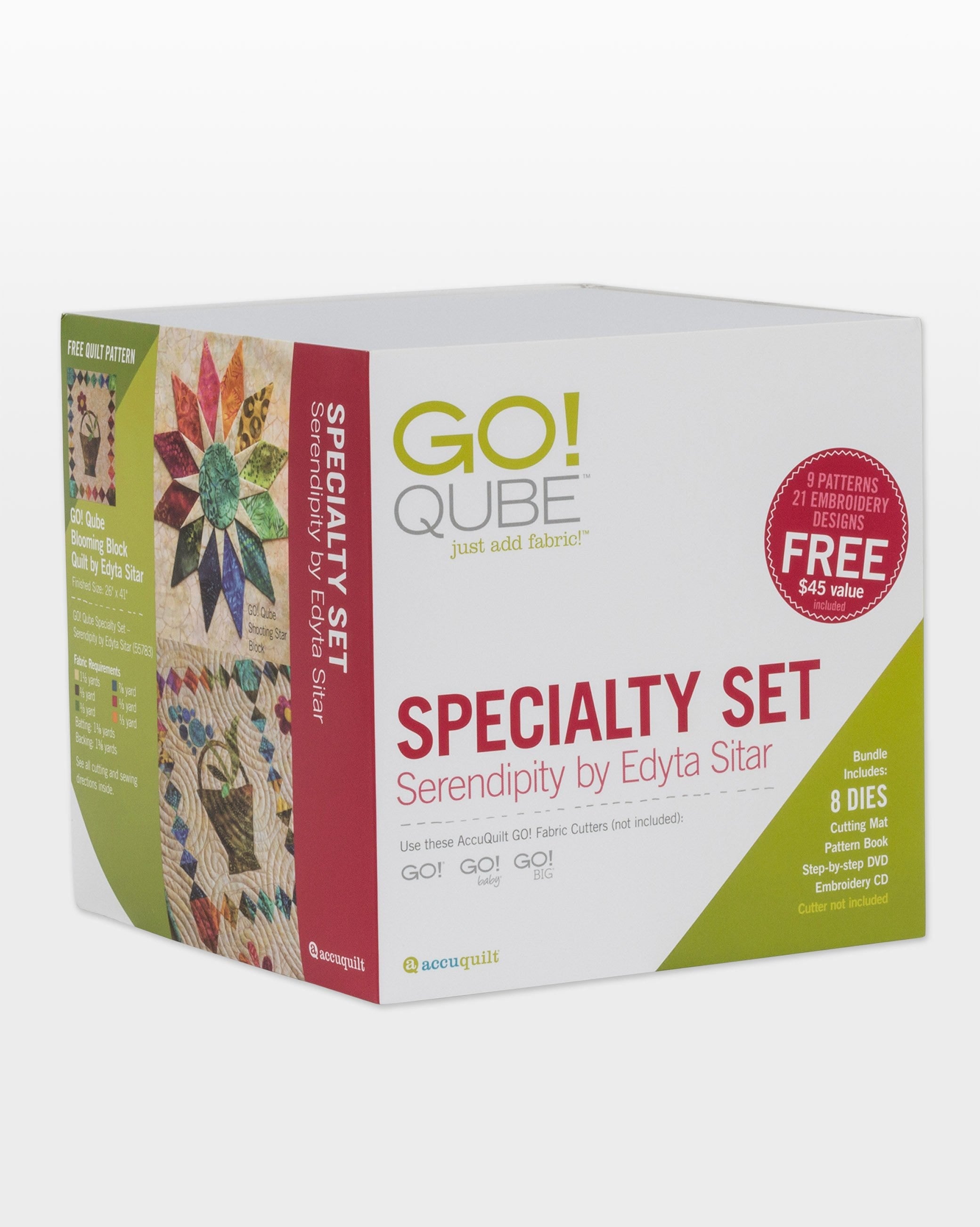 GO! Qube Specialty Set - Serendipity by Edyta Sitar (#55783)