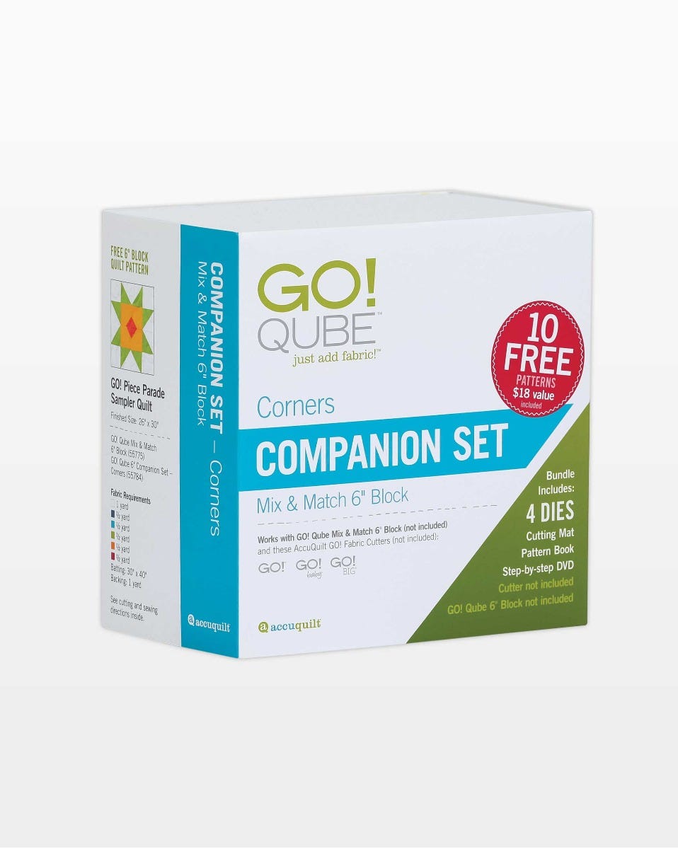 GO! Qube 6" Companion Set - Corners (#55784)