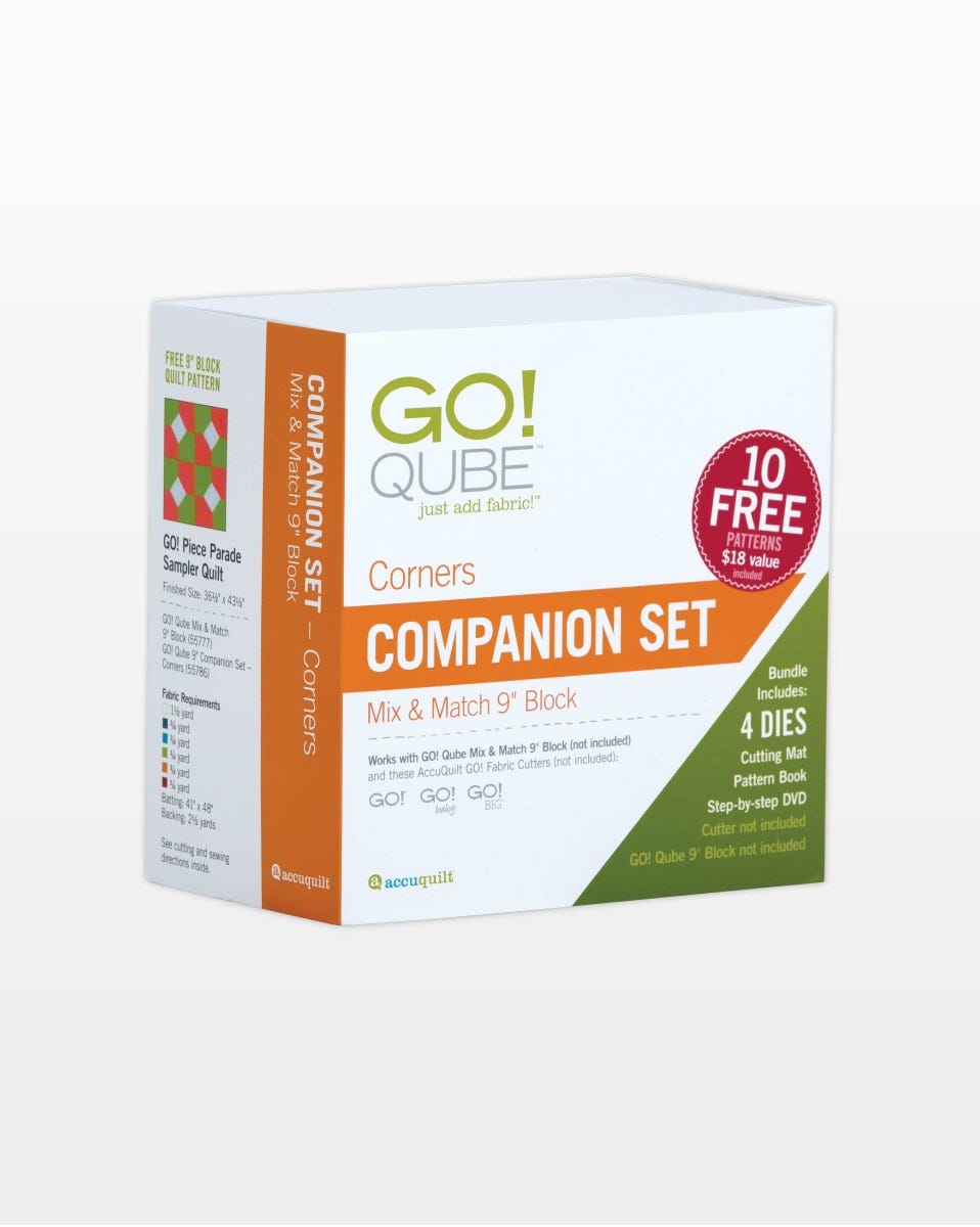 GO! Qube 9" Companion Set - Corners (#55786)