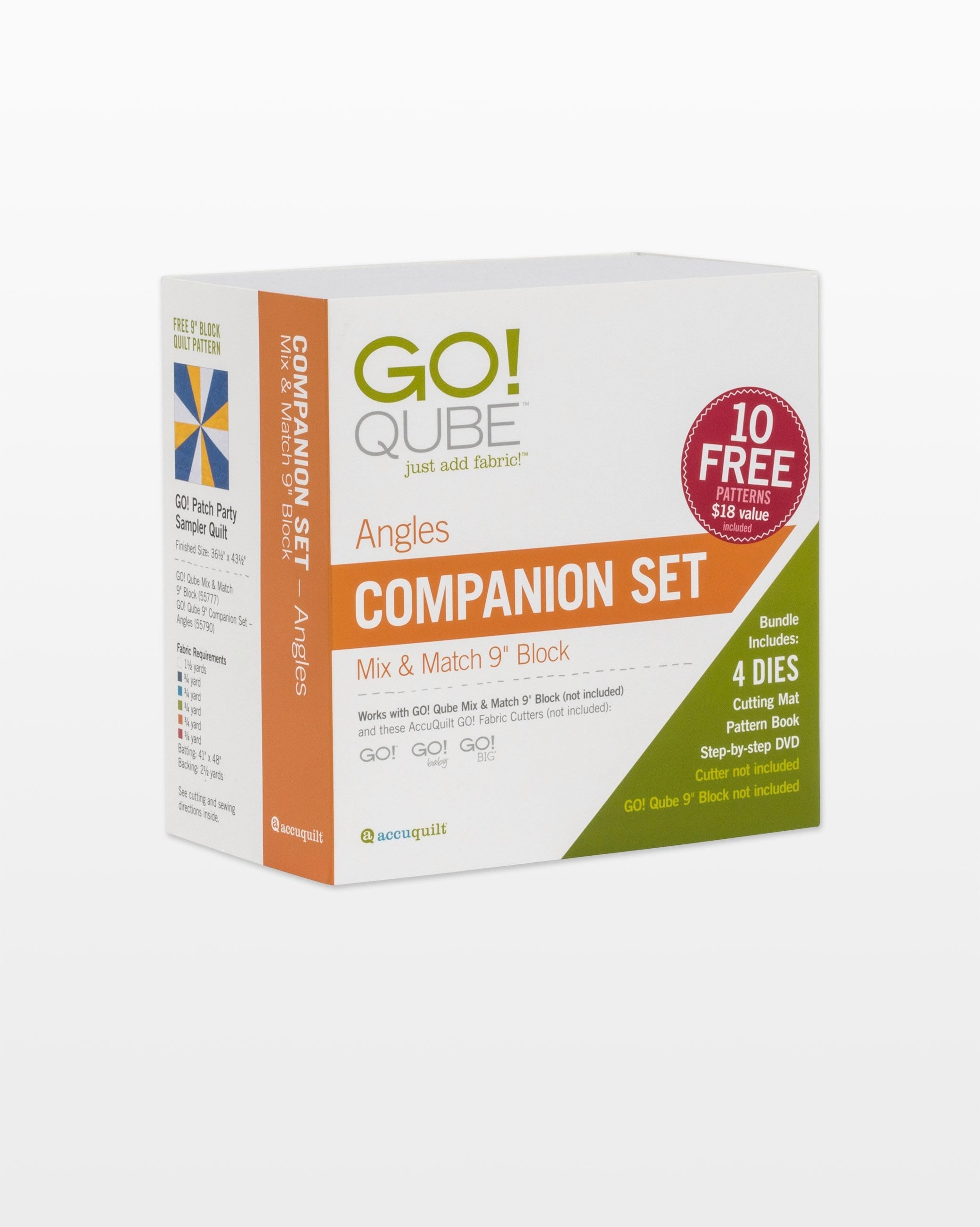 GO! Qube 9" Companion Set - Angles (#55790)