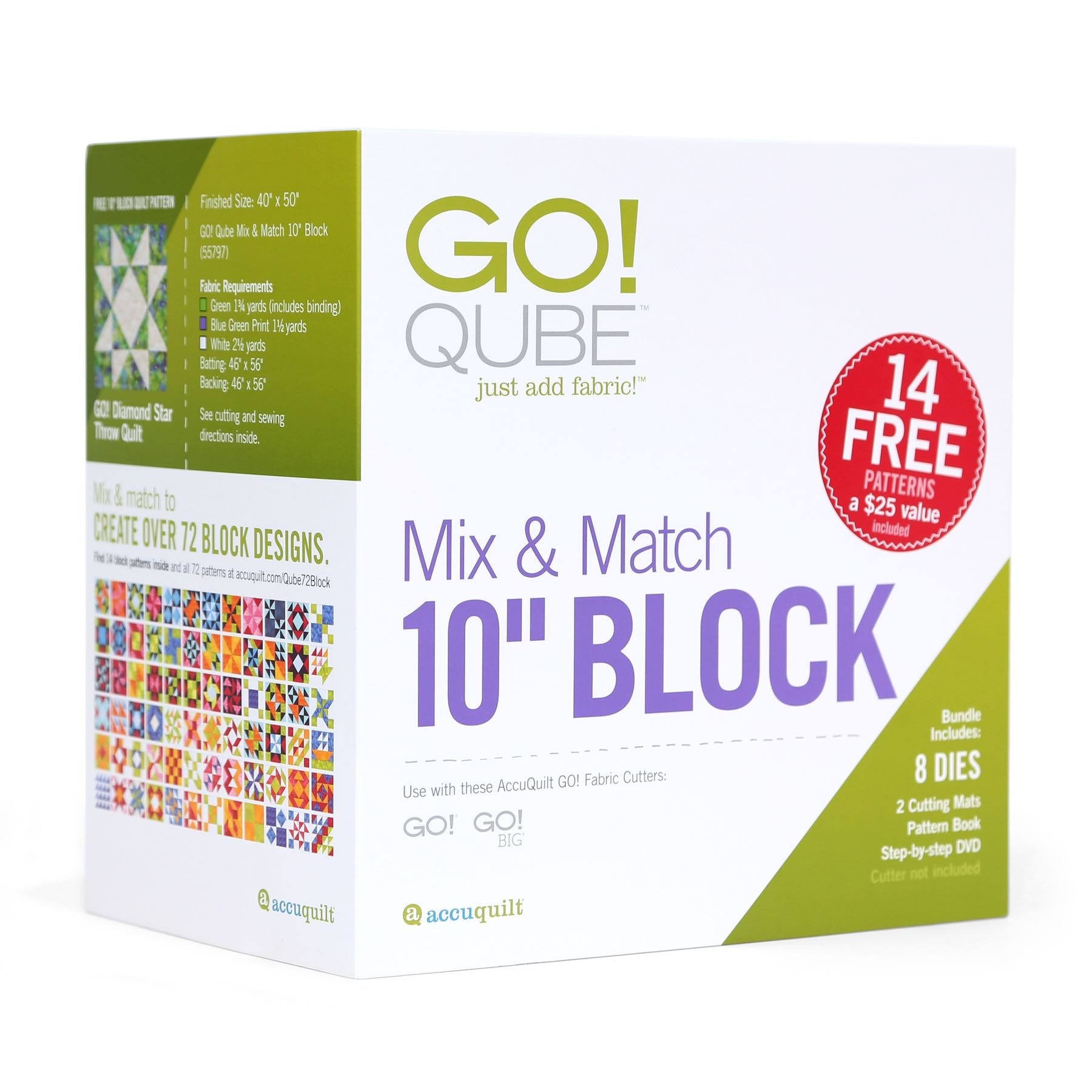 GO! Qube Mix & Match 10" Block (#55797)