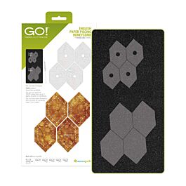 GO! English Paper Piecing Honeycomb-1" Finished Sides Die (Die to Try, August
2026) (#55960)