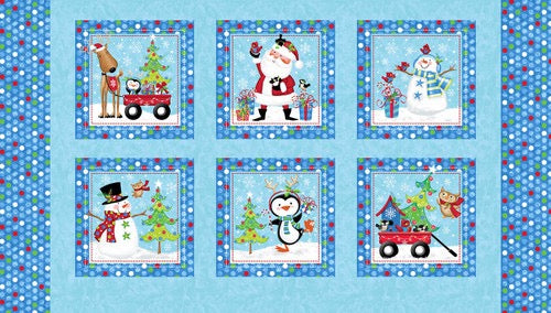 A Jolly Good Time - Block Panel - 24" x 44" Wide - Studio E