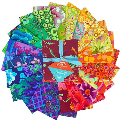 Spectrum - Kaffe Fassett Classics Plus - Fat Quarter Bundle - 20 Pieces - FreeSpirit Fabrics