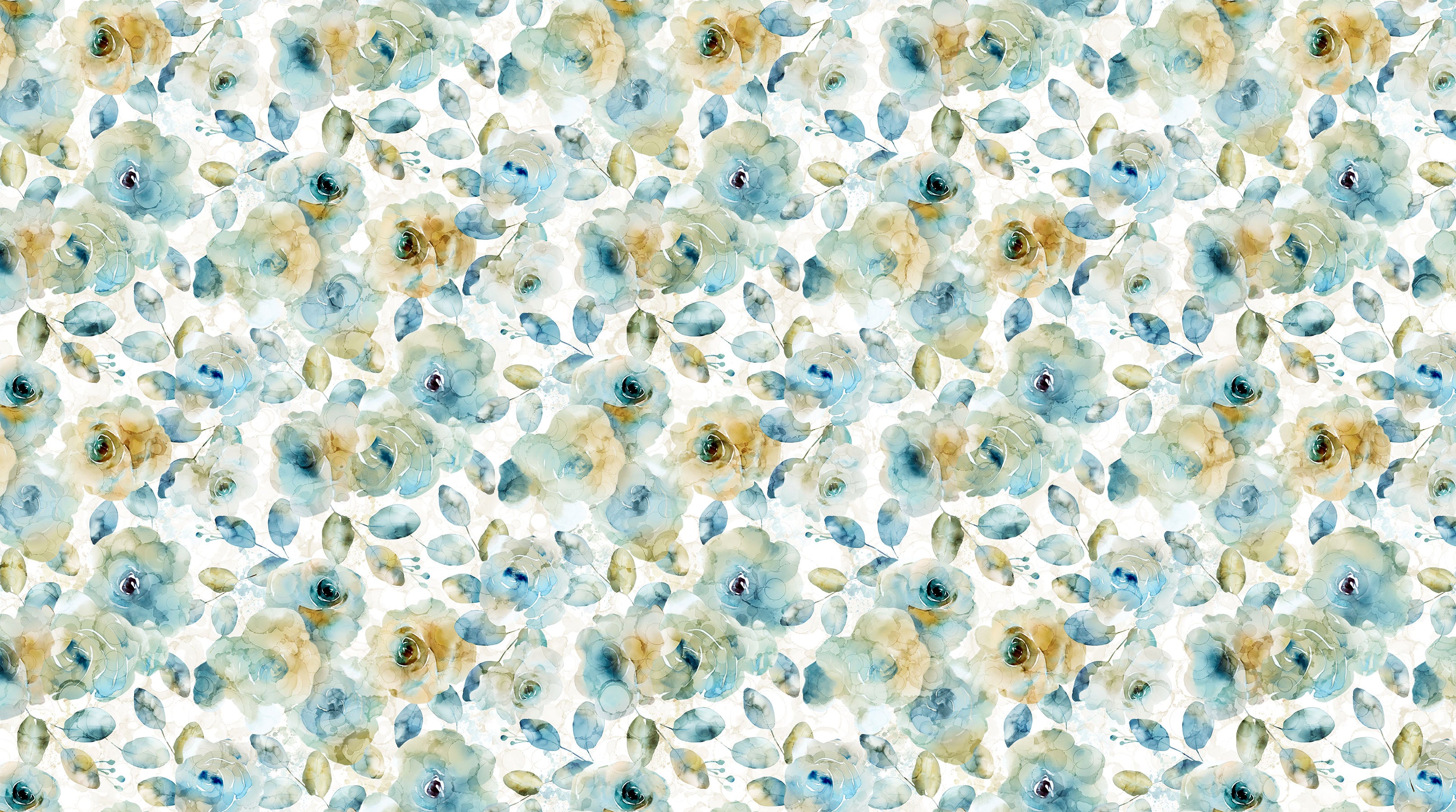 Bloomsbury - Floral - Cream Multi - 44" Wide - Northcott