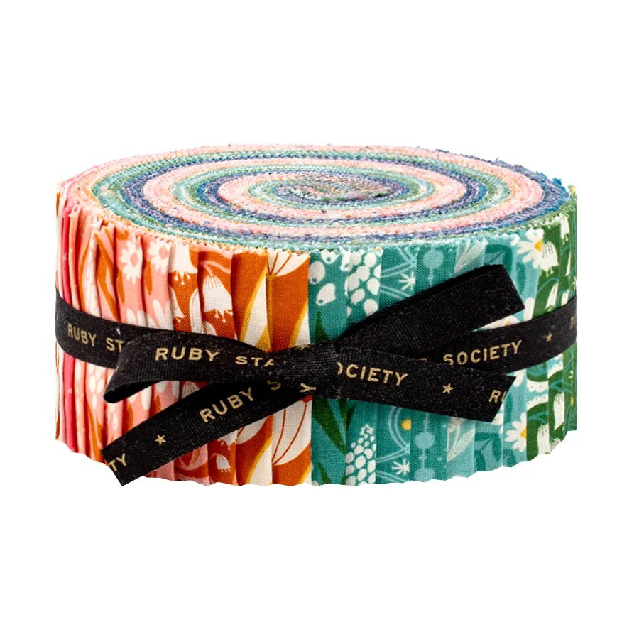 Endpaper - Jelly Roll - 2 1/2" Strips - 40 Pieces - Moda