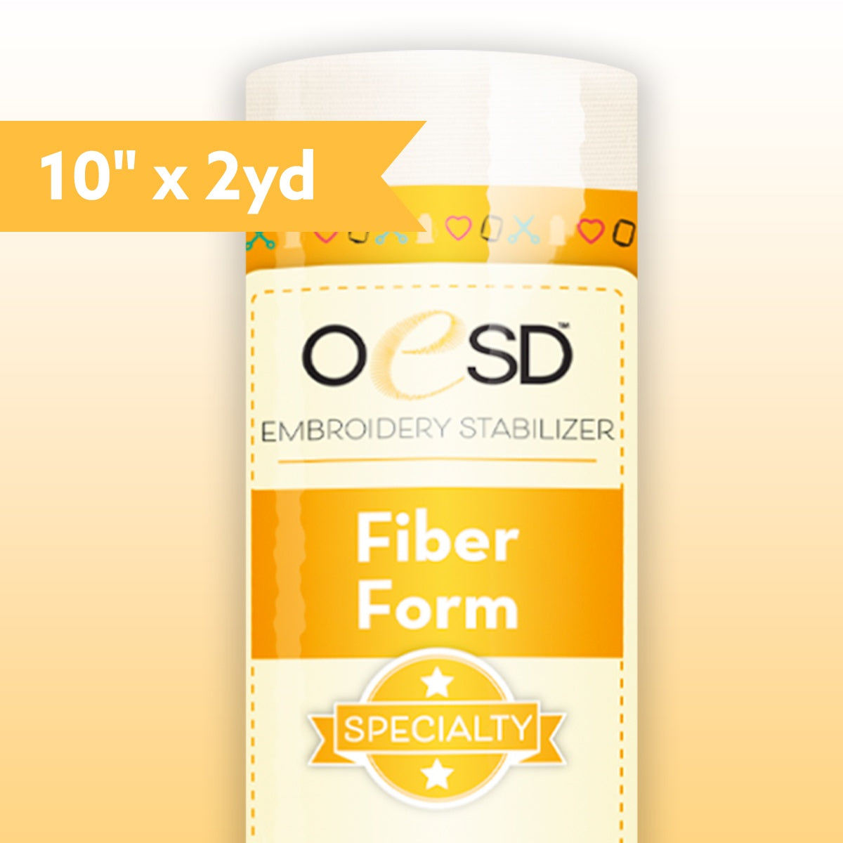 Fiber Form - 10" x 2 yd - OESD