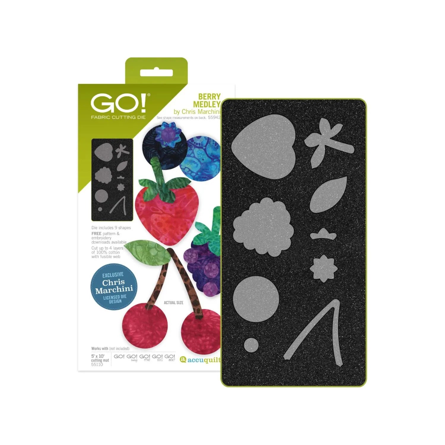 GO! Berry Medley Die by Chris Marchini (#55942)