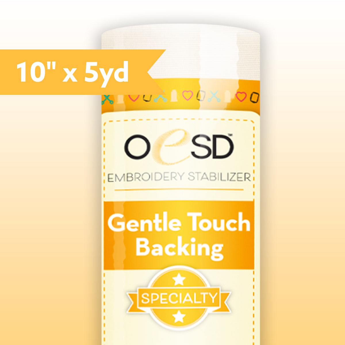 Gentle Touch Backing - 10" x 5yd - OESD