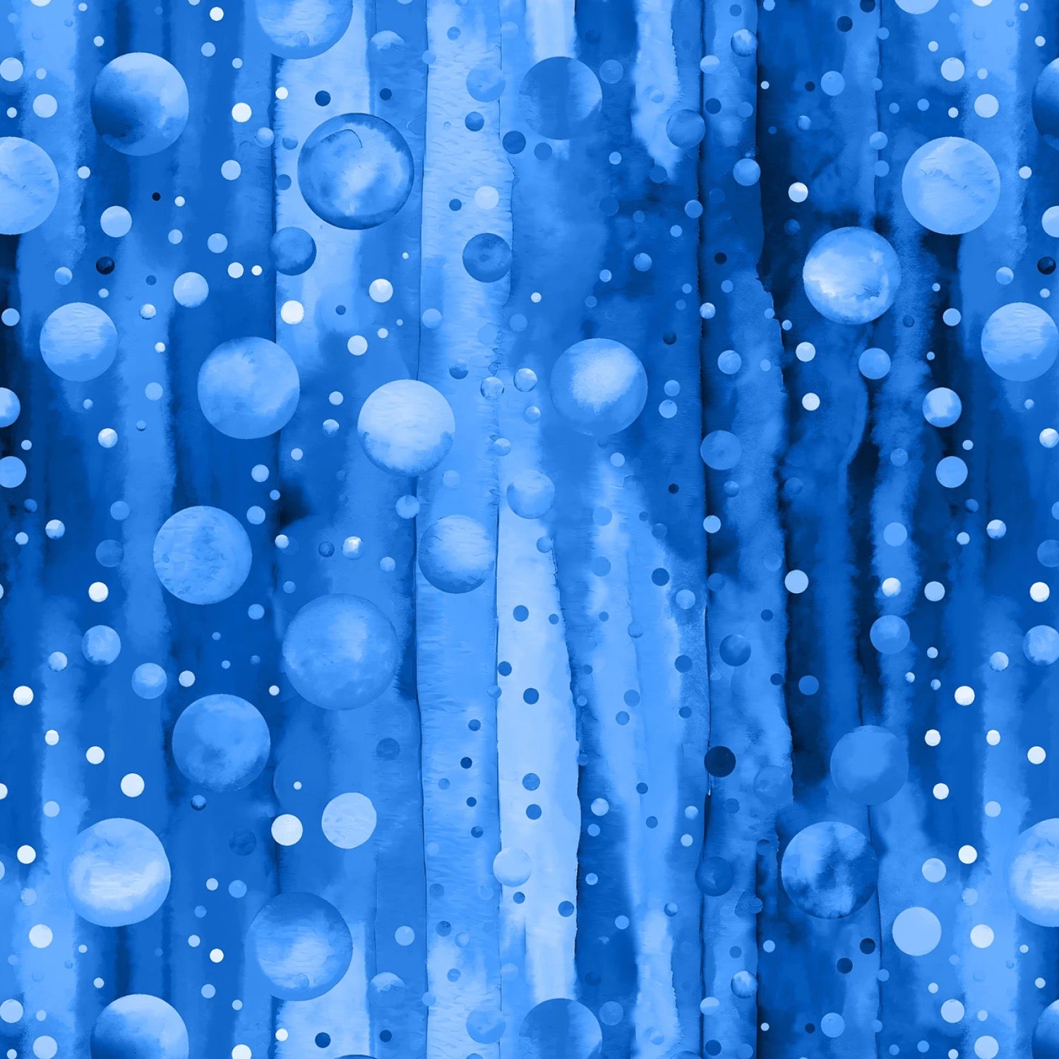 Bubble Pops - Blue Texture - 108" Wide - Blank Quilting