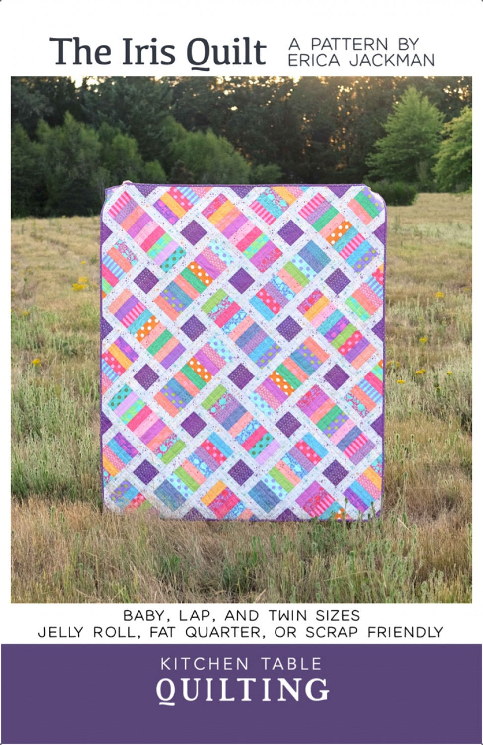The Iris - Quilt Pattern - Kitchen Table Quilting