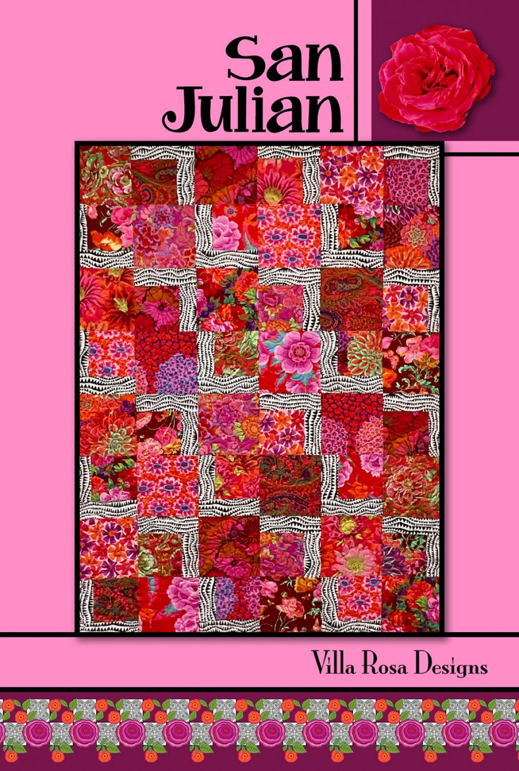 San Julian - Villa Rosa Designs - Quilt Pattern - Fabric Cafe