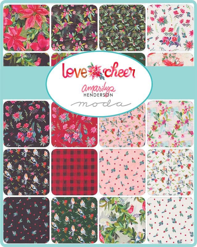 Love and Cheer - Layer Cake - 10" Squares - 42 Pieces - Moda