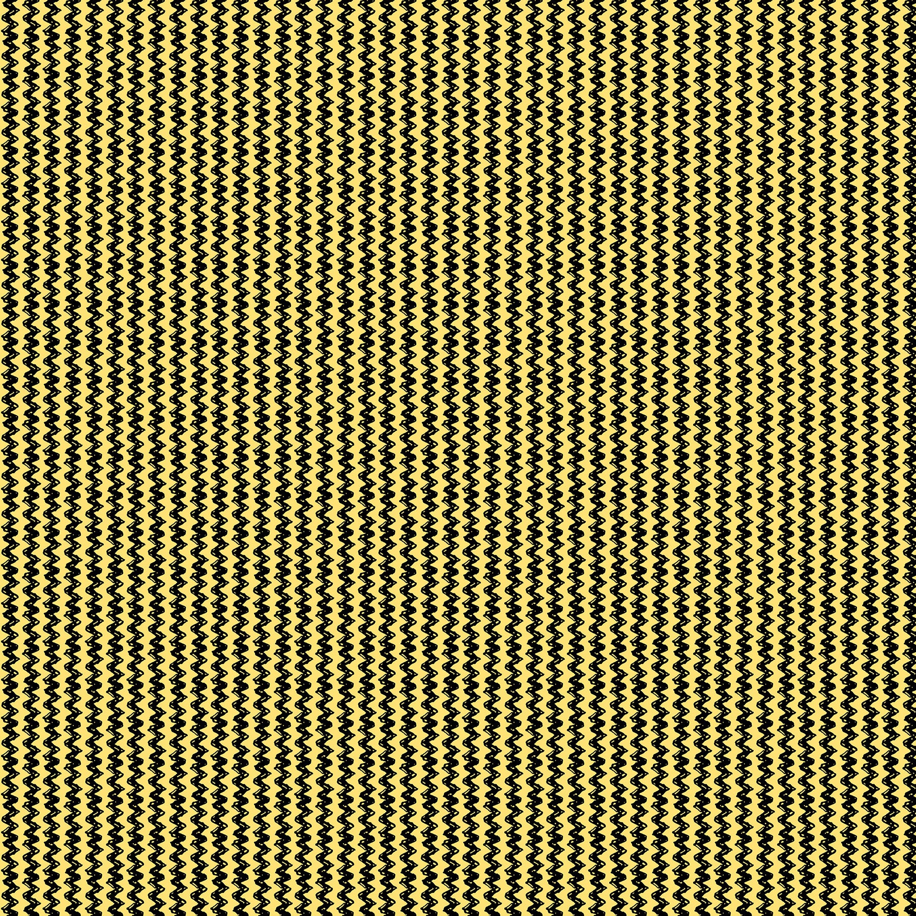 Zig-Zag Stripe - Yellow - 44" Wide - Peanuts