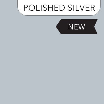 Colorworks - Polished Silver - 44" Wide - Northcott
