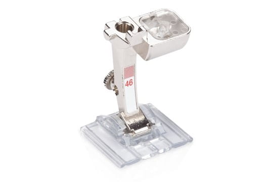 BERNINA Pintuck and Decorative Stitch Foot with Clear Sole #46C