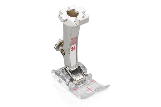 BERNINA Reverse Pattern Foot with Clear Sole #34