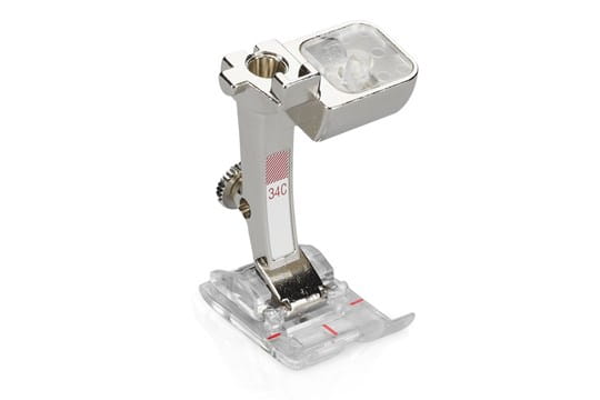 BERNINA Reverse Pattern Foot with Clear Sole #34C