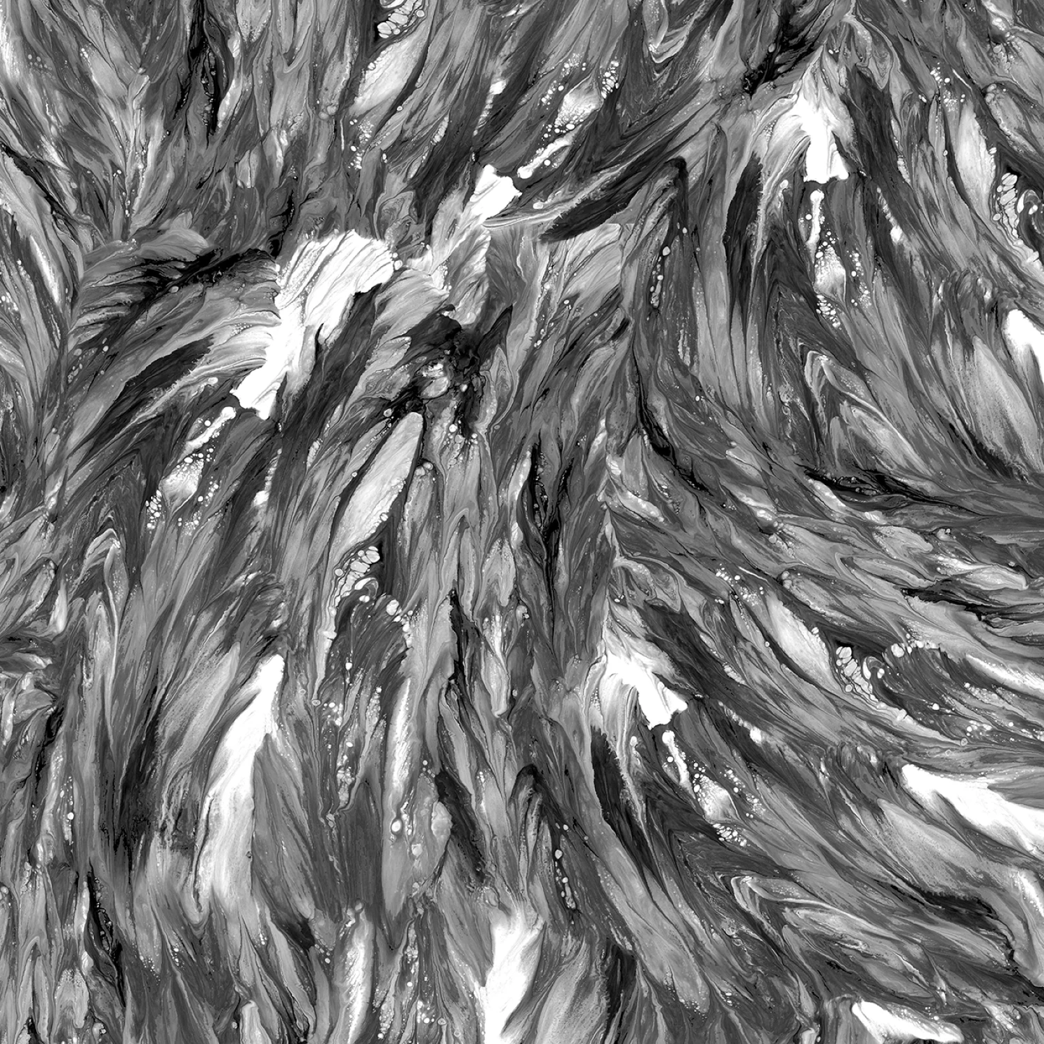 Fluidity lii - Black/Grey - 108" Wide - P & B