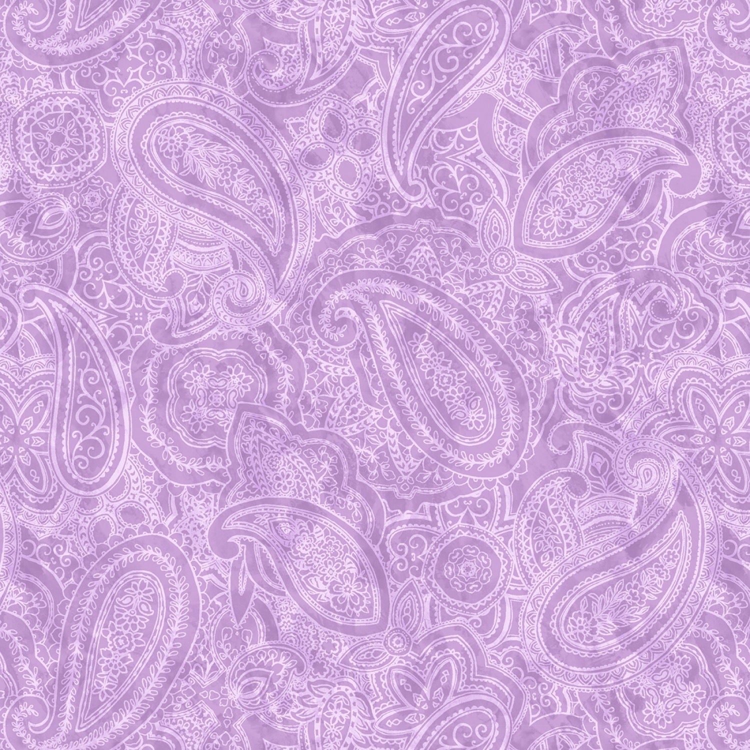 Paisley Jane - Lilac - 108" Wide - Blank Quilting