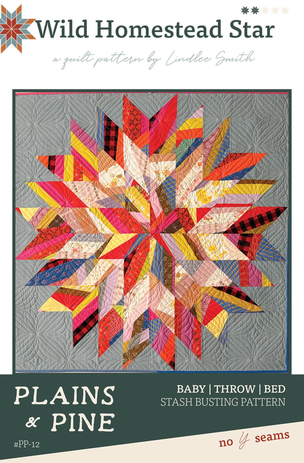 Wild Homestead Star - Quilt Pattern - Plains and Pine