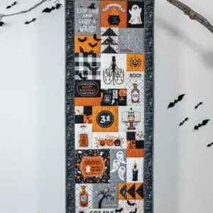 Pumpkins & Potions Ladder Quilt - Machine Embroidery CD - Kimberbell