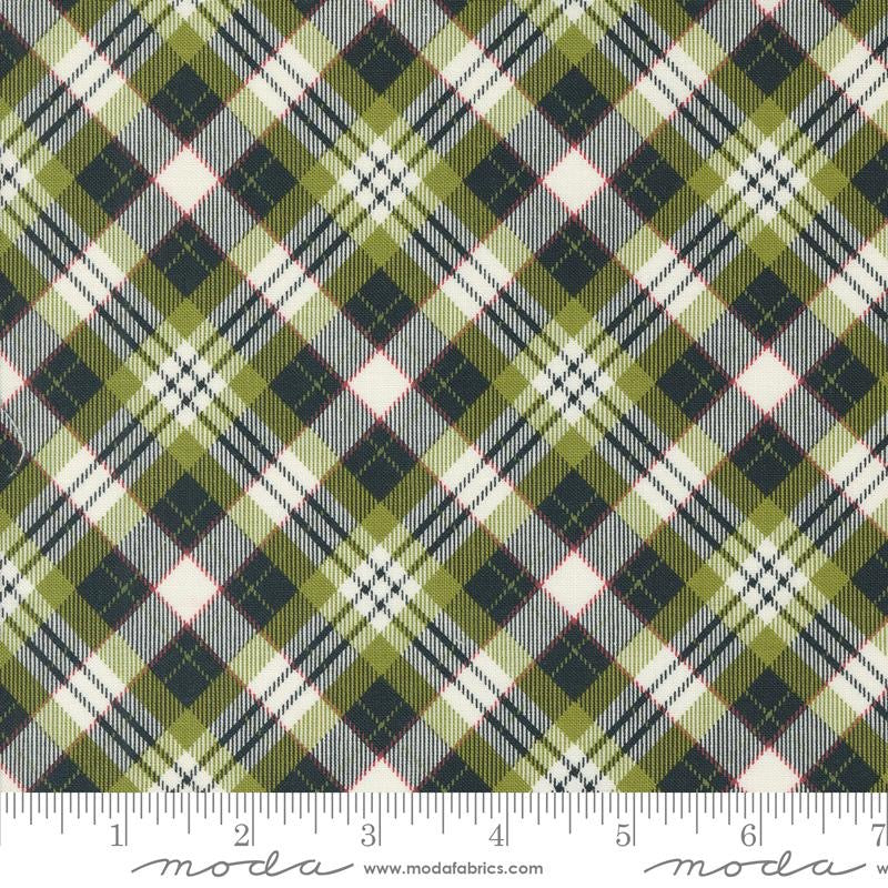 On Dasher - Plaid Pine - 55664-23 - 44" Wide - Moda