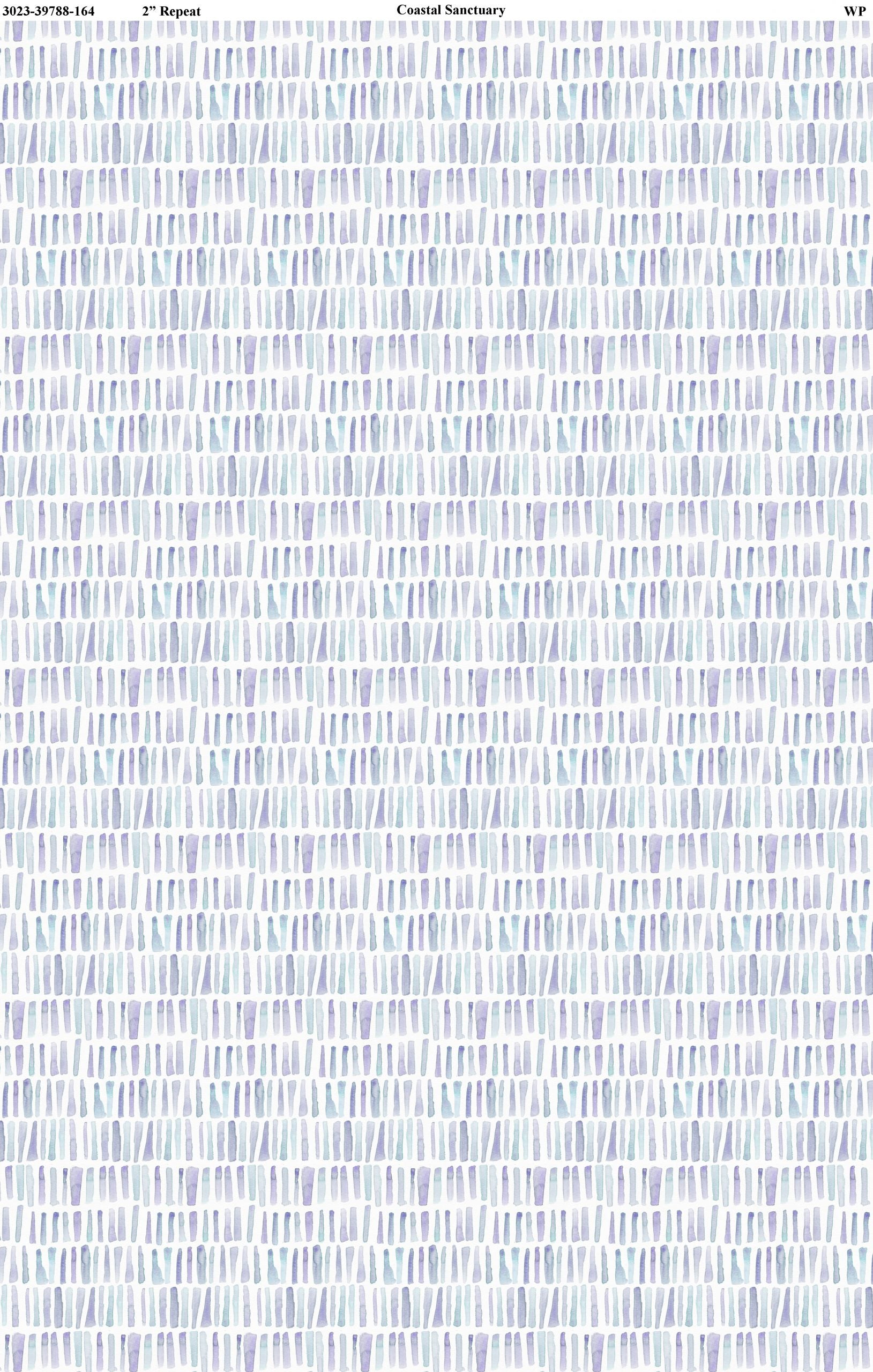 Coastal Sanctuary - Purple/Blue - 44" Wide - Wilmington