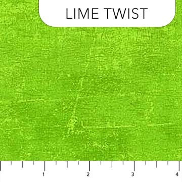 Canvas - Lime Twist - 44" Wide - Northcott