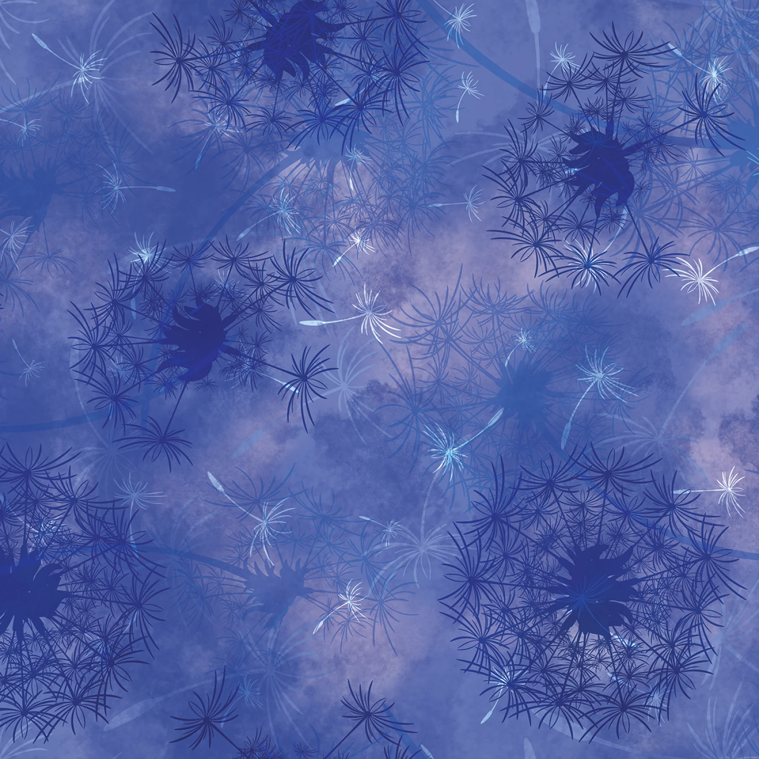 Dandelion Dreams - Violet - 108" Wide -  Mook Fabrics