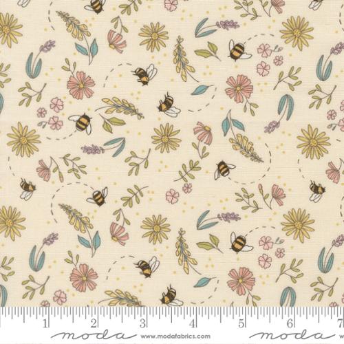 Pollinators - Tiny Garden - Cloud - 548813-11- 44" Wide - Zen Chic