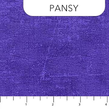 Canvas - Pansy - 44" Wide - Northcott