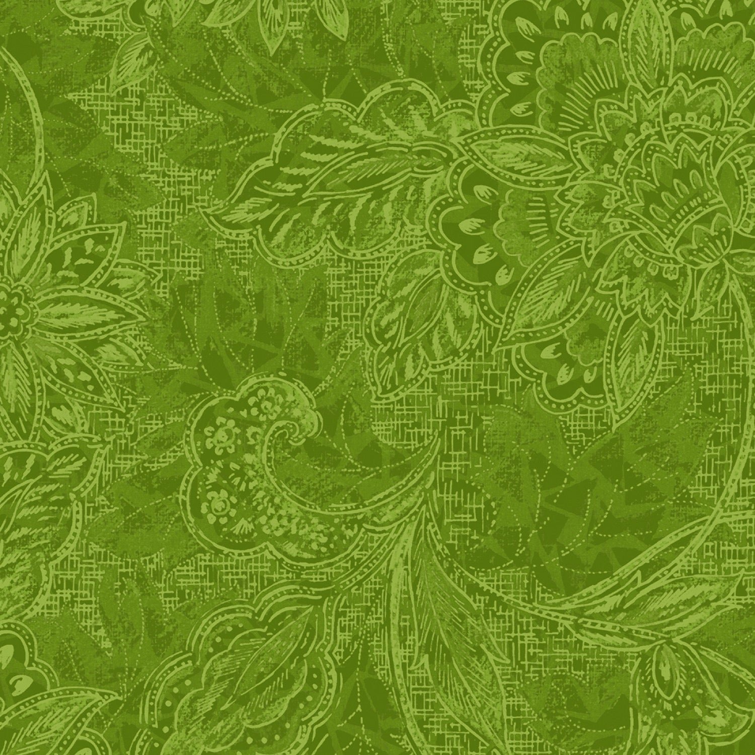 Shadows - Jacquard Green - 118" Wide - Oasis Fabrics