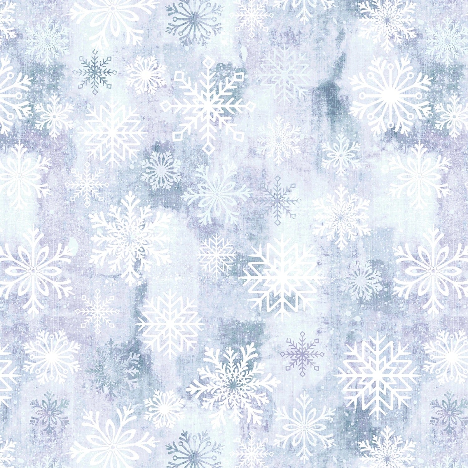 Snowflake Toss - Enchanted - 108" Wide - Studio E