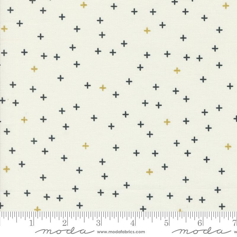 Shimmer - Metallic Ivory - 51845M-11 - 44" Wide - Moda