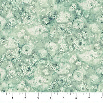 Whisper - Seed Pod Mini - Sage Multi - 44" Wide - Northcott