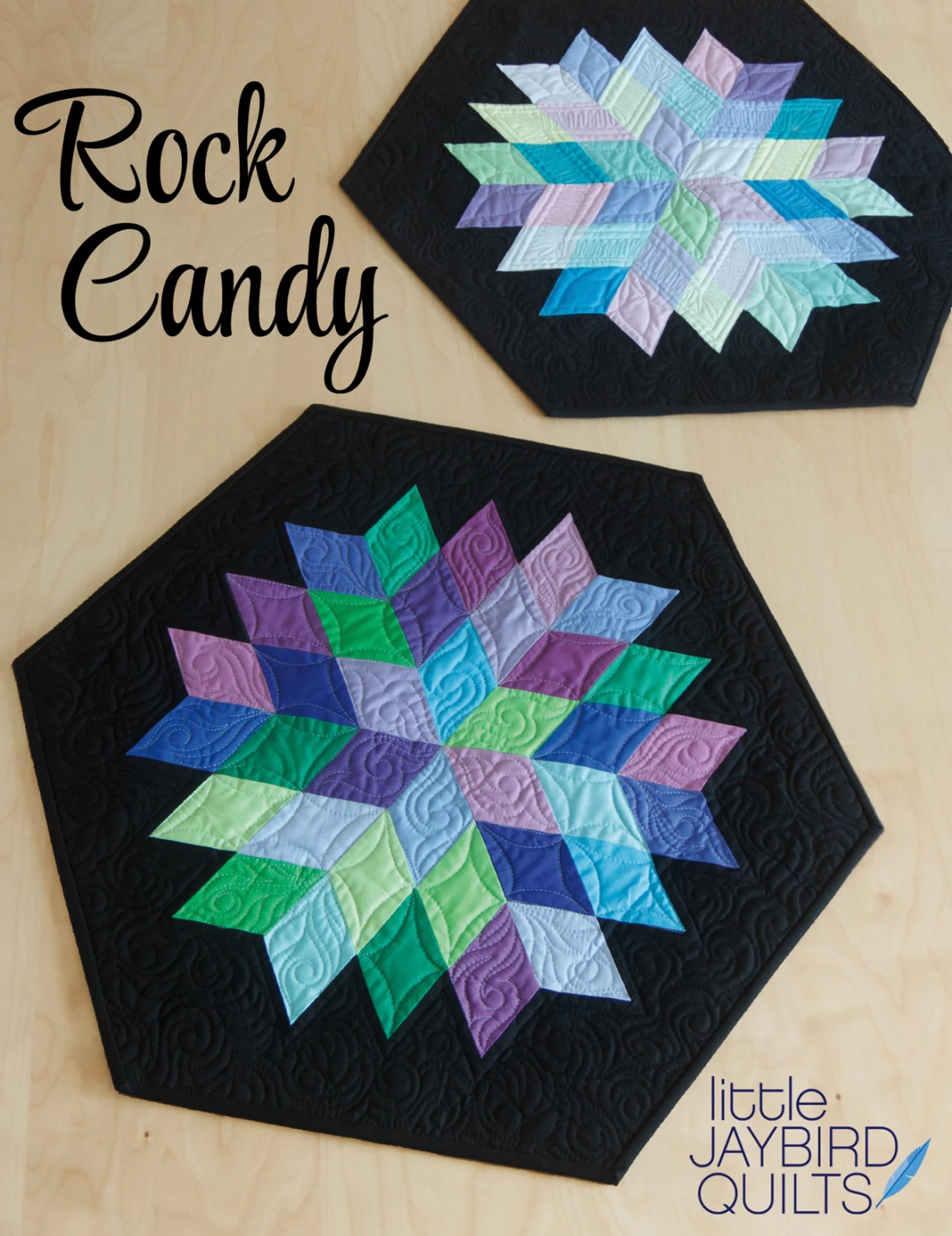 Rock Candy Table Topper - Quilt Pattern - JayBird Quilts