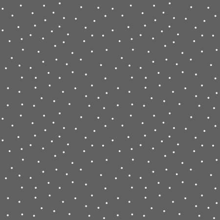 Tiny Dots - Grey/White - 44" Wide - Kimberbell Basics