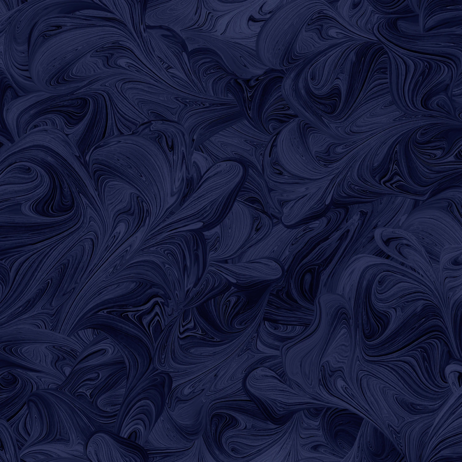 Swirls - Navy - 118" Wide - Oasis