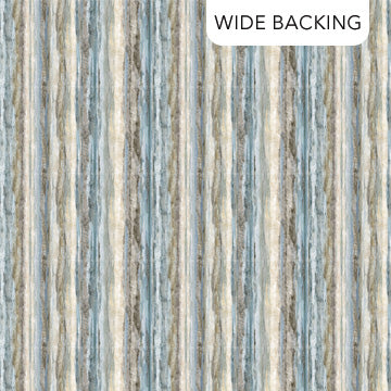 Running Free - Texture Ombre - Blue/Multi - 108" Wide - Northcott
