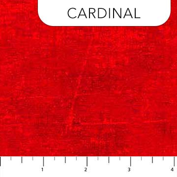 Canvas - Cardinal  - 44" Wide - Northcott