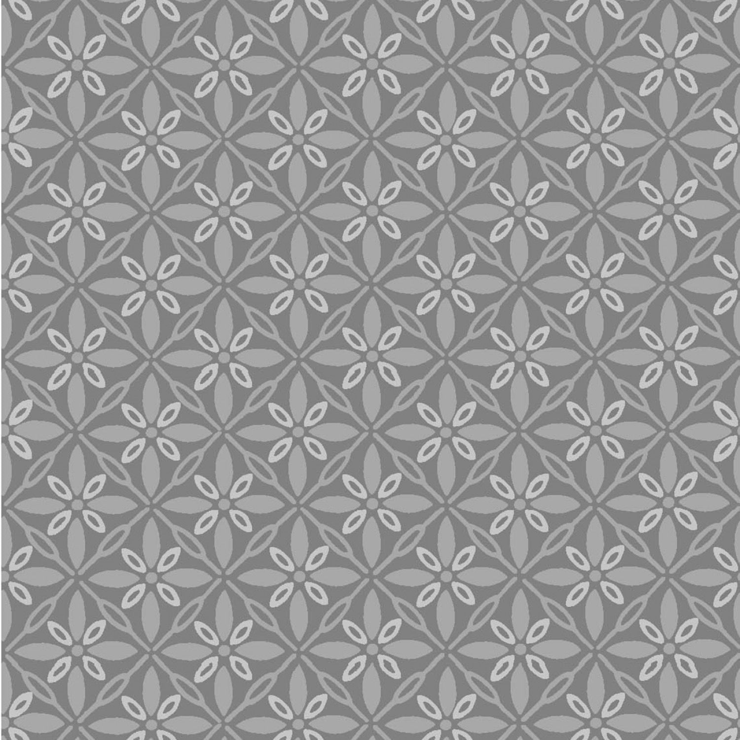 Tufted Star - Charcoal - 44" Wide - Kimberbell Basics