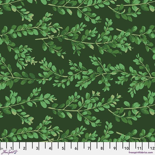 Winterberry - Holly Berry Green - 44" Wide - FreeSpirit