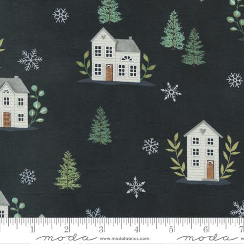 Holidays at Home - Charcoal Black 56071-13 - 44" Wide - Moda